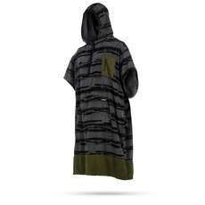 Mystic Allover Print Poncho / Toison / Robe À Bascule - Gris Mystic Allover Print Poncho / Toison / Robe À Bascule - Gris