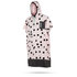 Mystic Junior Allover Poncho / Polaire / Robe En Mèche - Rose