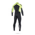 Mystic Star 5/4 Gbs Back Zip Combinaison - Lime