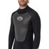 Wetsuit Animal Lava 5/4 Blindstitched Backzip - Noir