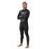 Wetsuit Animal Lava 5/4 Blindstitched Backzip - Noir