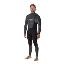 Combinaison Animal Lava 5/4 Blindstitched Chest Zip Wetsuit - Bleu Etain Combinaison Animal Lava 5/4 Blindstitched Chest Zip Wetsuit - Bleu Etain