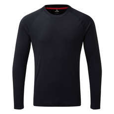 T-Shirt À Manches Longues Uv Tec Ras Du Cou Gill Mens - Bleu Marine