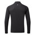 T-Shirt À Manches Longues Pour Hommes Uv Tec À Col Zippé - Charcoal