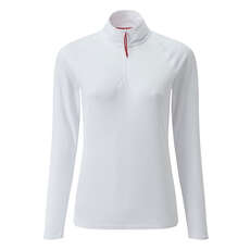 Gill Tee Uv À Manches Longues Pour Femmes Uv Tec - Blanc