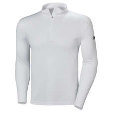 Helly Hansen Chemise À Manches Longues Et Demi-Zip Hh Tech - Blanc