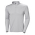 Helly Hansen Chemise À Manches Longues Et Demi-Zip Hh Tech - Gris Clair
