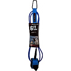 Laisse De Compétition Pour Planche De Surf Sola, 6 Pi X 5 Mm - Bleu