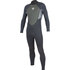 Combinaison De Plongée Alder Impact 3 / 2Mm Flatlock Backzip - Noir - Ws21Mif