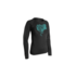 Gul T-Shirt À Manches Longues Pour Femmes Fit Rashvest - Noir - Rg0370-B7
