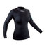 Gul Femmes Code Zero 3Mm Thermo Combinaison Haut - Noir - Ac0113-B7
