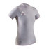 Gul Junior Girls Short Sleeve Tee Fit Rashvest - Grey - Rg0372-B7