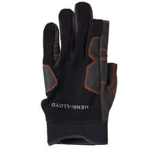Henri Lloyd Pro Grip Long Finger Gants De Voile - Noir Henri Lloyd Pro Grip Long Finger Gants De Voile - Noir