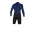 Combinaison Néoprène Mystic Brand 3 / 2Mm Longarm Shorty Back-Zip Flatlock - Navy