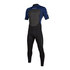 Combinaison De Plongée Flatlock Zip À Bras Court 3 / 2Mm Mystic Brand - Marine