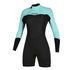 Mystic Womens Brand 3 / 2Mm Backlock Zip Flatlock Longarm Shorty - Mint Green