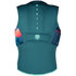 Mystic Womens Diva Kite Surfing Front-Zip Impact Vest - Teal