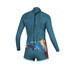 Mystic Combinaison De Plongée Shorty Longarm Zip Diva Femme 2 / 2Mm - Bleu Sarcelle