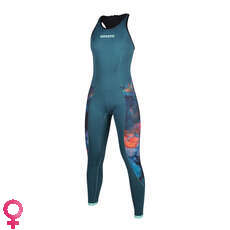 Combinaison De Survêtement Femme John Mystic Diva 2 / 2Mm Back-Zip Long - Teal Combinaison De Survêtement Femme John Mystic Diva 2 / 2Mm Back-Zip Long - Teal
