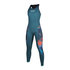 Combinaison De Survêtement Femme John Mystic Diva 2 / 2Mm Back-Zip Long - Teal