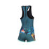 Combinaison De Survêtement Femme Johnny Mystic Diva 2 / 2Mm Back-Zip Short - Teal
