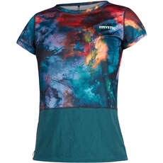 Mystic Womens Diva Shortsleeve Quickdry Top - Teal 190098 Mystic Womens Diva Shortsleeve Quickdry Top - Teal 190098