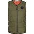 Gilet Impact Mystic Dom Wake Boarding Front-Zip - Brave Green