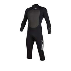 Mystic Brand 3 / 2Mm Long Arm Short Leg Back-Zip Flatlock Wetsuit - Black Mystic Brand 3 / 2Mm Long Arm Short Leg Back-Zip Flatlock Wetsuit - Black