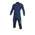 Combinaison De Survêtement Mystic Marshall 4/3 Long Arm Short Leg Back Zip - Navy / Lime