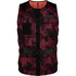 Gilet Impact Mystic Majestic Wake Boarding Front-Zip Buckle - Rouge Sang