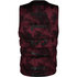Gilet Impact Mystic Majestic Wake Boarding Front-Zip Buckle - Rouge Sang