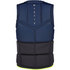 Gilet Impact Mystic Marshall Wake Boarding Front-Zip - Bleu Marine / Lime
