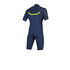 Combinaison Néoprène Mystic Marshall 3/2 Shorty Front Zip - Navy / Lime