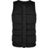 Gilet Impact Mystic Stone Wake Boarding Front-Zip - Noir