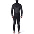 Combinaison Isothermique Zippée Avec Capuche, Poitrine, Rip Curl Dawn Patrol 5 / 4Mm Wsm9Bm- Noir