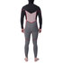 Combinaison Isothermique Zippée Avec Capuche, Poitrine, Rip Curl Dawn Patrol 5 / 4Mm Wsm9Bm- Noir
