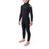 Combinaison Rip Curl Junior Dawn Patrol 5 / 3Mm Avec Zip Sur Manche - Noir
