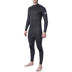 Rip Curl Dawn Patrol Perf 5 / 3Mm Chest Zip Combinaison Wsm9Xm - Charbon Rip Curl Dawn Patrol Perf 5 / 3Mm Chest Zip Combinaison Wsm9Xm - Charbon