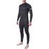 Rip Curl Dawn Patrol Perf 5 / 3Mm Chest Zip Combinaison Wsm9Xm - Charbon