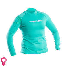 Gilet Rash À Manches Longues Pour Femmes Typhoon - Aqua Green Gilet Rash À Manches Longues Pour Femmes Typhoon - Aqua Green