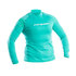 Gilet Rash À Manches Longues Pour Femmes Typhoon - Aqua Green