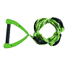 Corde De Surf Hyperlite 20 Pieds Pro Avec Poignée - Vert