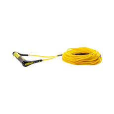 Poignée Hyperlite Sg Avec Corde De Remorquage En Wakeboard Avec Fusible De 70 Pi - Jaune