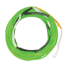 Corde De Remorquage Pour Wakeboard X-Line De 70 Pieds En Silicone Hyperlite - Vert Fluo