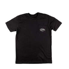 T-Shirt De Poche De Marque Radar - Noir