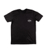 T-Shirt De Poche De Marque Radar - Noir