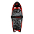 Kneeboard Radar Hawk - Noir / Rouge