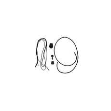Radar Lace Lock Kit - Noir