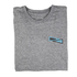 T-Shirt Avec Mailles Radar - Gris Chiné
