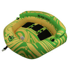 Tube Tractable Pour Tasse De Thé Radar , 3 Personnes - Jaune / Vert